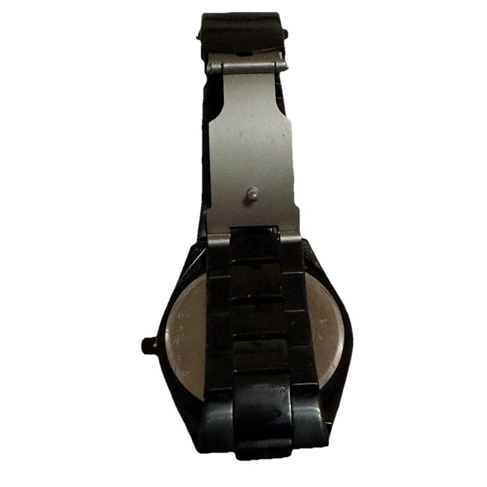 Guess Watch Womens Crystal Accents Stainless‎ Steel Black